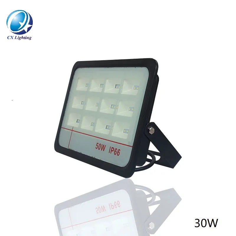 LED Floodlight SMD 30W Outdoor Light 2550lm Ce RoHS IP65 Die-Casting Thick Aluminum