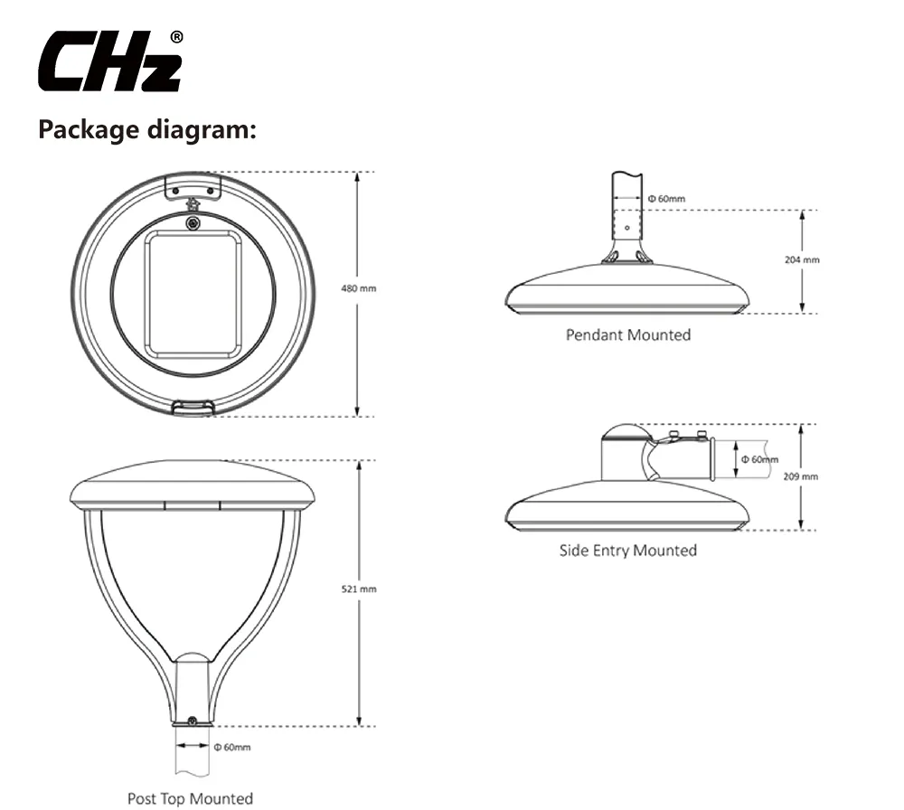 LED Street Light IP67 Garden Light out Door LED Light
