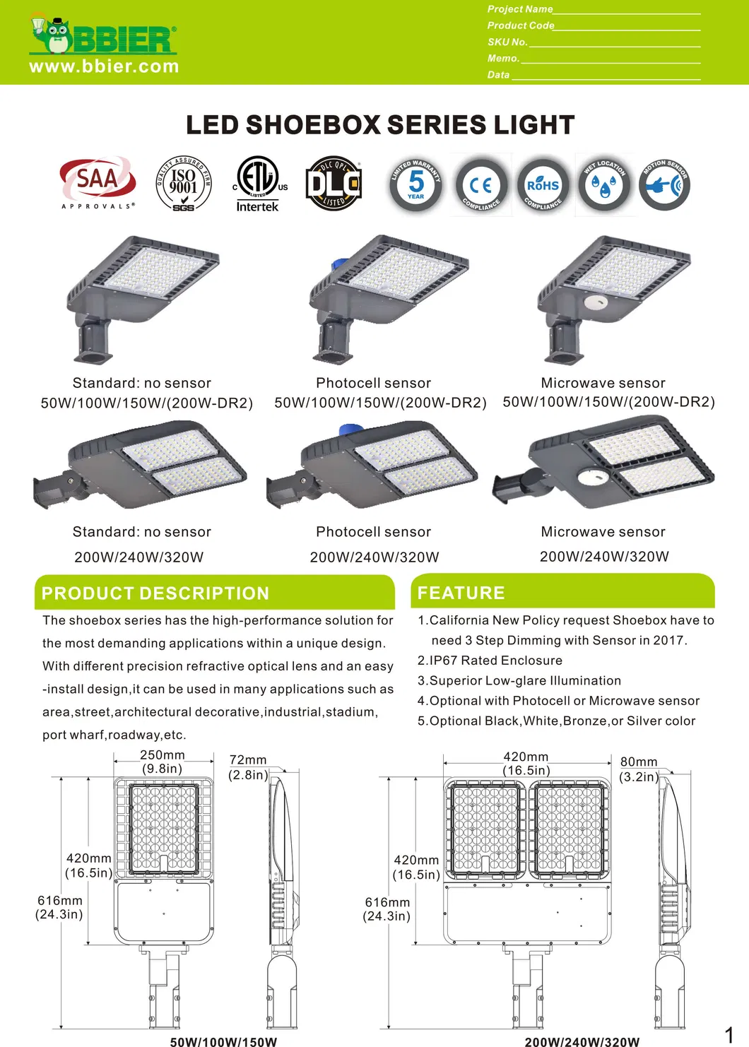 LED Street Light Manufacturers 50 Watt LED Street Light