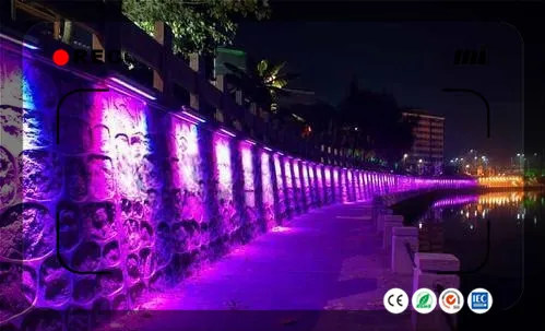 LED Wall Washer Bar 18PCS X 3W RGB Outdoor Light