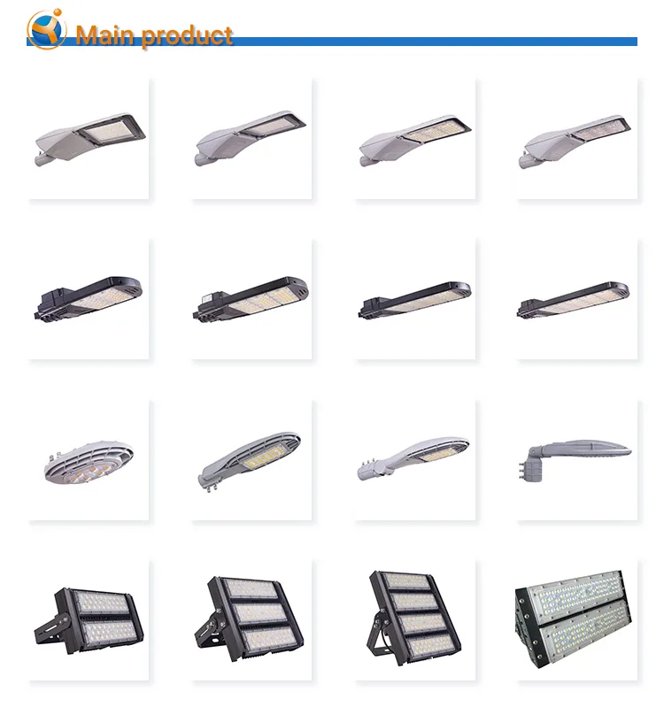 Long Life Span 6000h No Decay LED Street Light