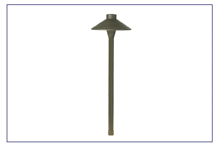 Lt2403 Solid Brass Construction Antique Bronze G4 (Lamp not included) Path Light for Outdoor Pathway Landscape Lighting