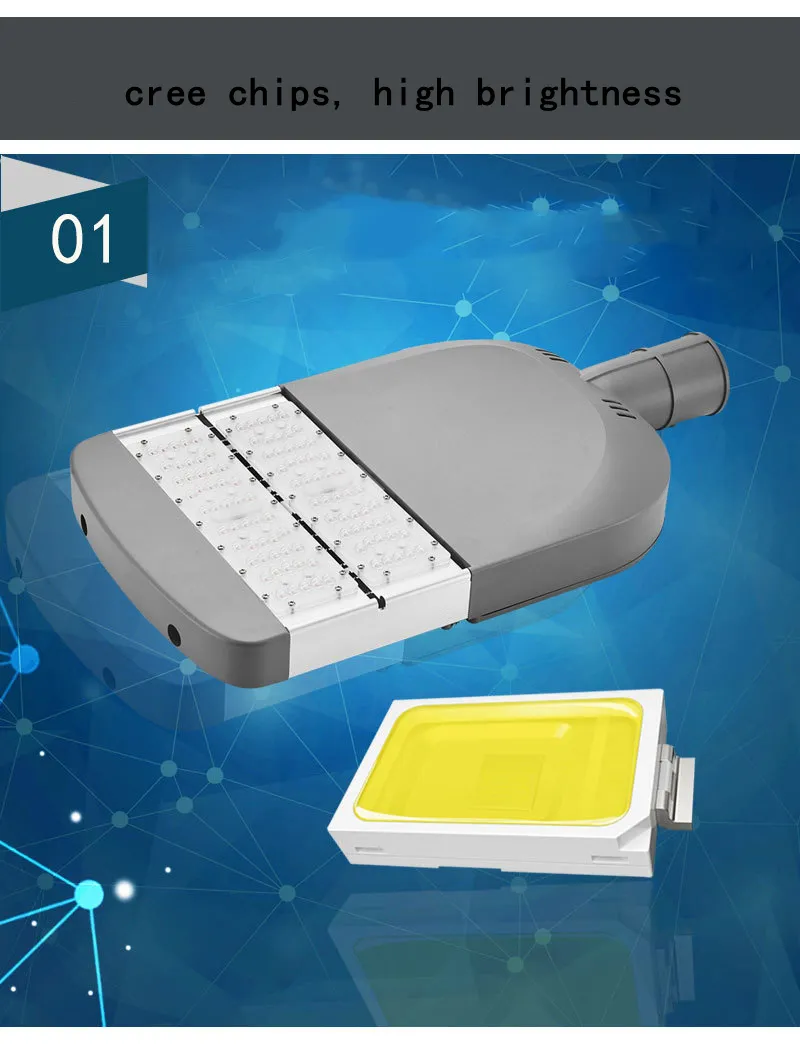 Manufacturer Beammax LED 30W Streetlight BCS AC Power Dob Solution Aluminum Shell Street Lighting Road Lamp 3 Years Warranty CE Street Light