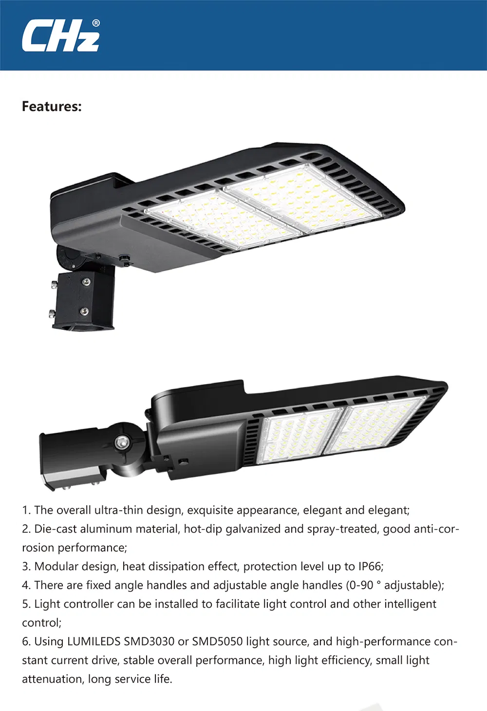MW, Inventronics Driver 130lm/W Lumens LED Street Lights with ENEC, TUV, CB, RoHS, ISO Cerificate