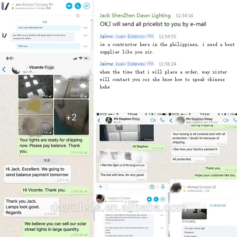 Outdoor All in One 40W LED Solar Light for Street From Factory