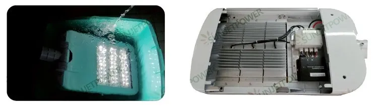 Outdoor Government Project Jinko Panel High Brightness 60W LED Street Lamp Head TUV SGS BV Inspected Factory for Integrated All in One Lampadaire Solaire