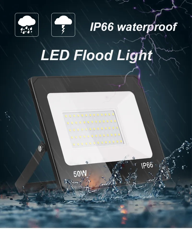 Outdoor Waterproof 100W 150W 200W COB LED Flood Light