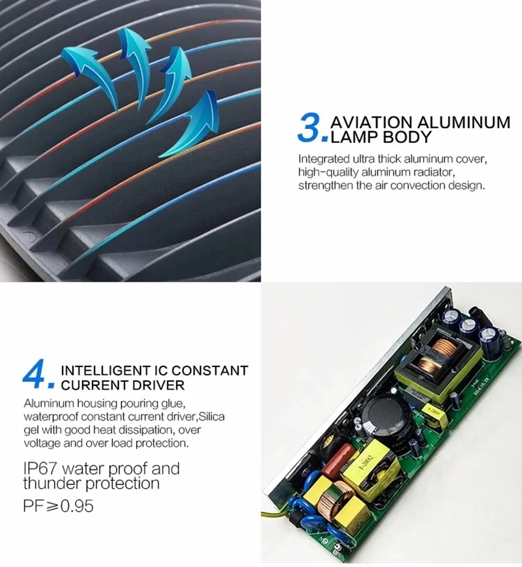 Professional Safety Highway Garden Sand Grey Painting COB Chip Street Lamp LED Road Light