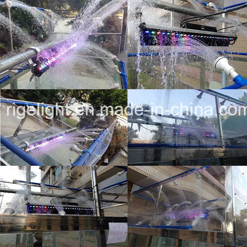 Rigeba 27*3W Waterproof LED UV Black Wall Washer Light for Club