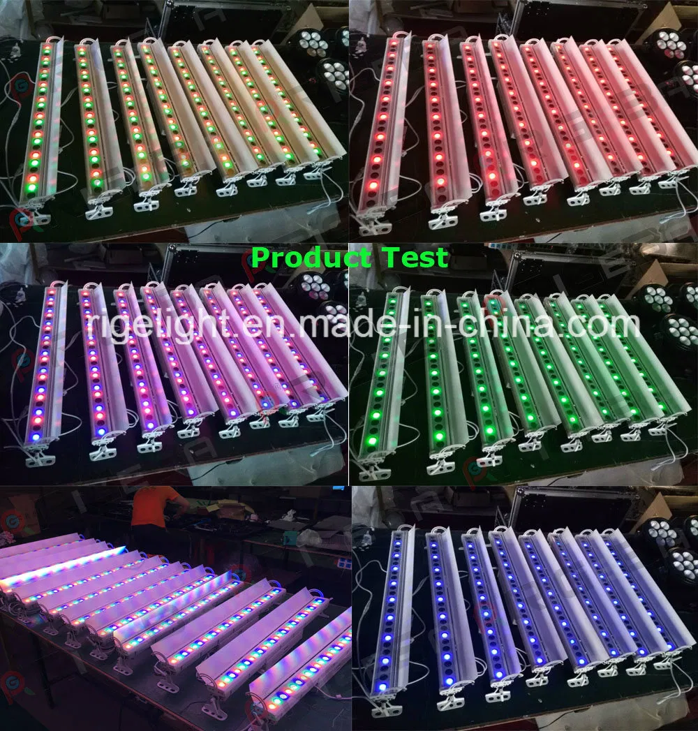 Rigeba 27*3W Waterproof LED UV Black Wall Washer Light for Club