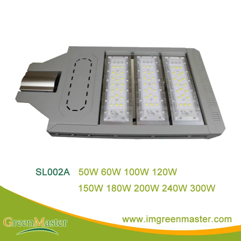 SL002A 50W 60W 100W 120W 150W 180W 200W 240W 300W LED Street Light