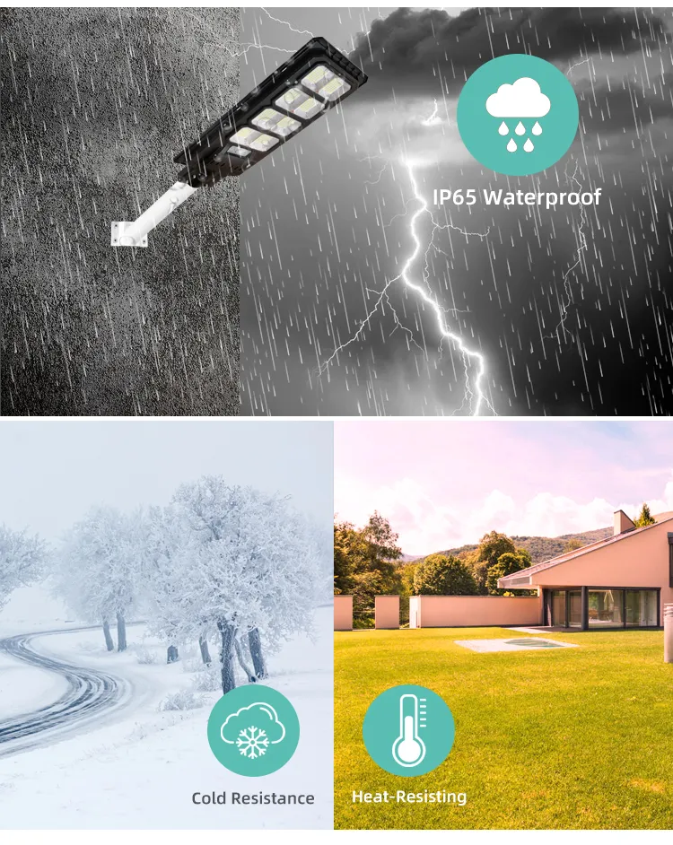Solar LED Street Light Road Light All in One Streetlight