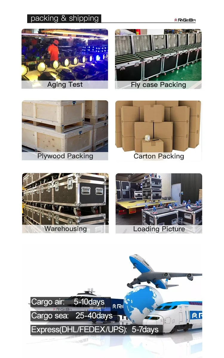 Stage Party DJ Light 18LEDs 8W RGBW 4in1 Indoor LED Wall Washer Light