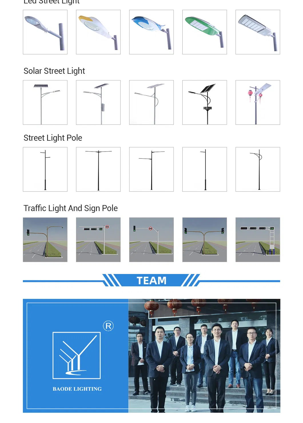 Standard Modular Designed LED Street Light for Parkway
