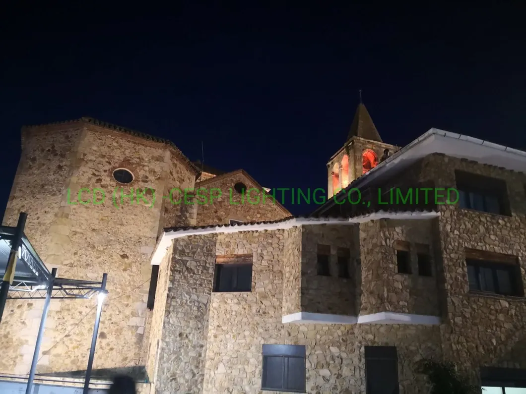 Universal 50W High Lumen 7250lm Outdoor LED Security Lights with Optic 120deg Beam Angle Super Bright Outdoor Flood Light Exterior Light for Billboard Car Park