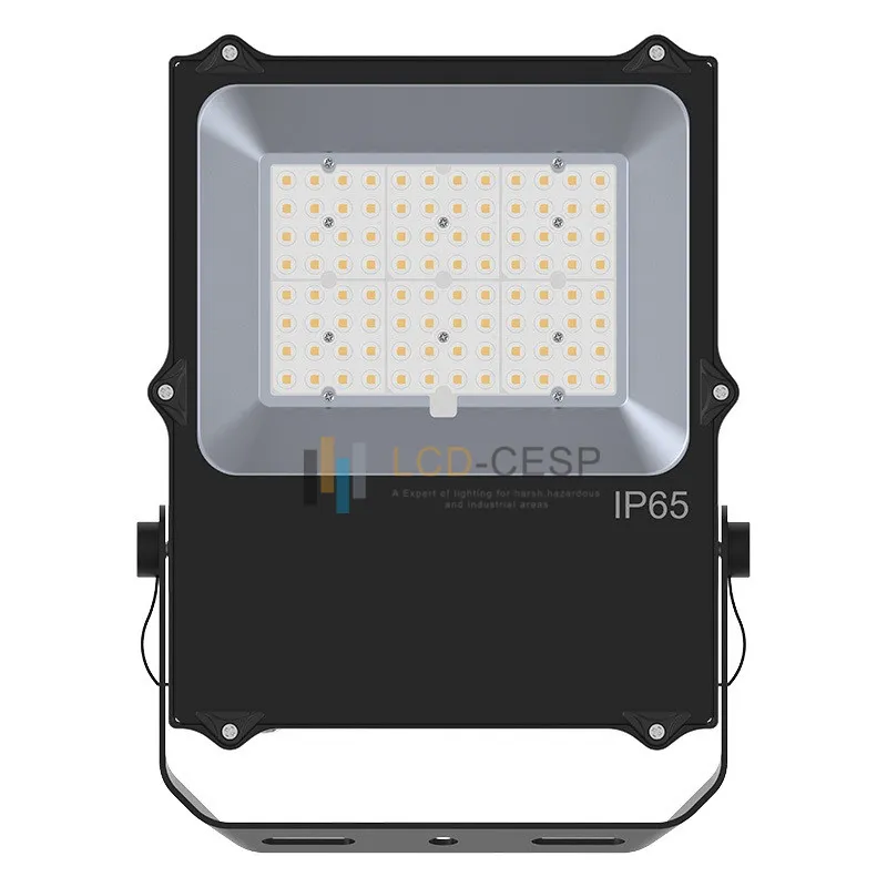 Waterproof IP Rating IP65 IP66 LED Light Pure White 6500K LED Floodlight Aluminum Housing LED Lamp 80W AC LED Street Light 150lm/W 220V 50Hz UK LED Flood Lights