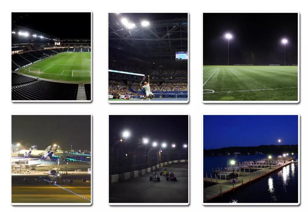 Waterproof New Design Soccer Field Outdoor 300W 500W 800W 1000W 1200W LED Flood Light