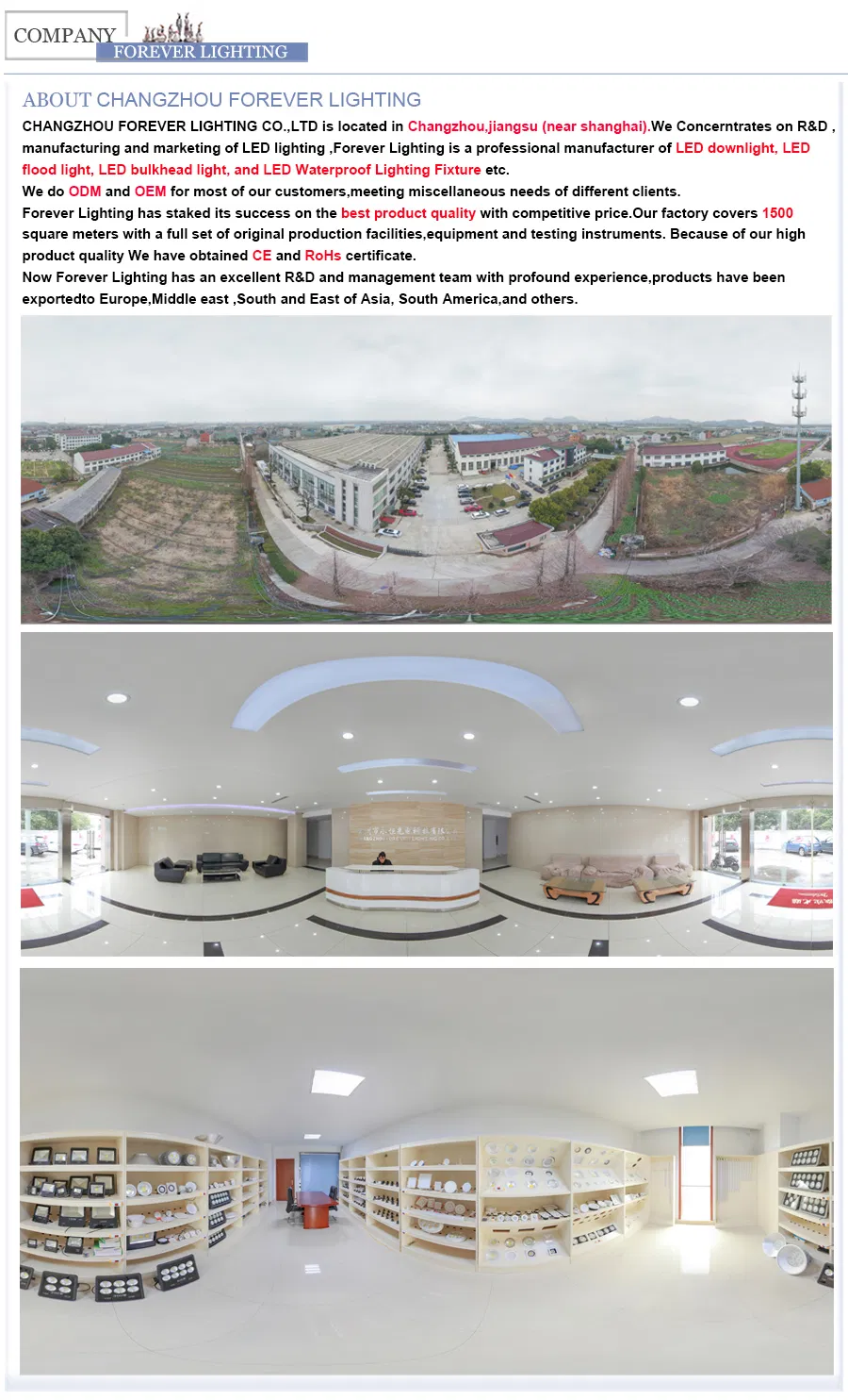 Yh-FL-SMD-150W AC86V-265V COB High Power LED Flood Light